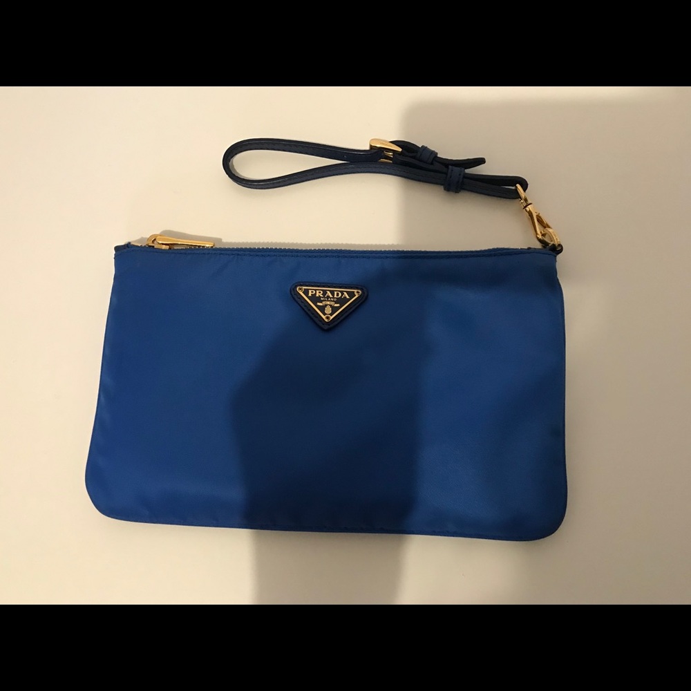 Authentic Prada Nylon Wristlet